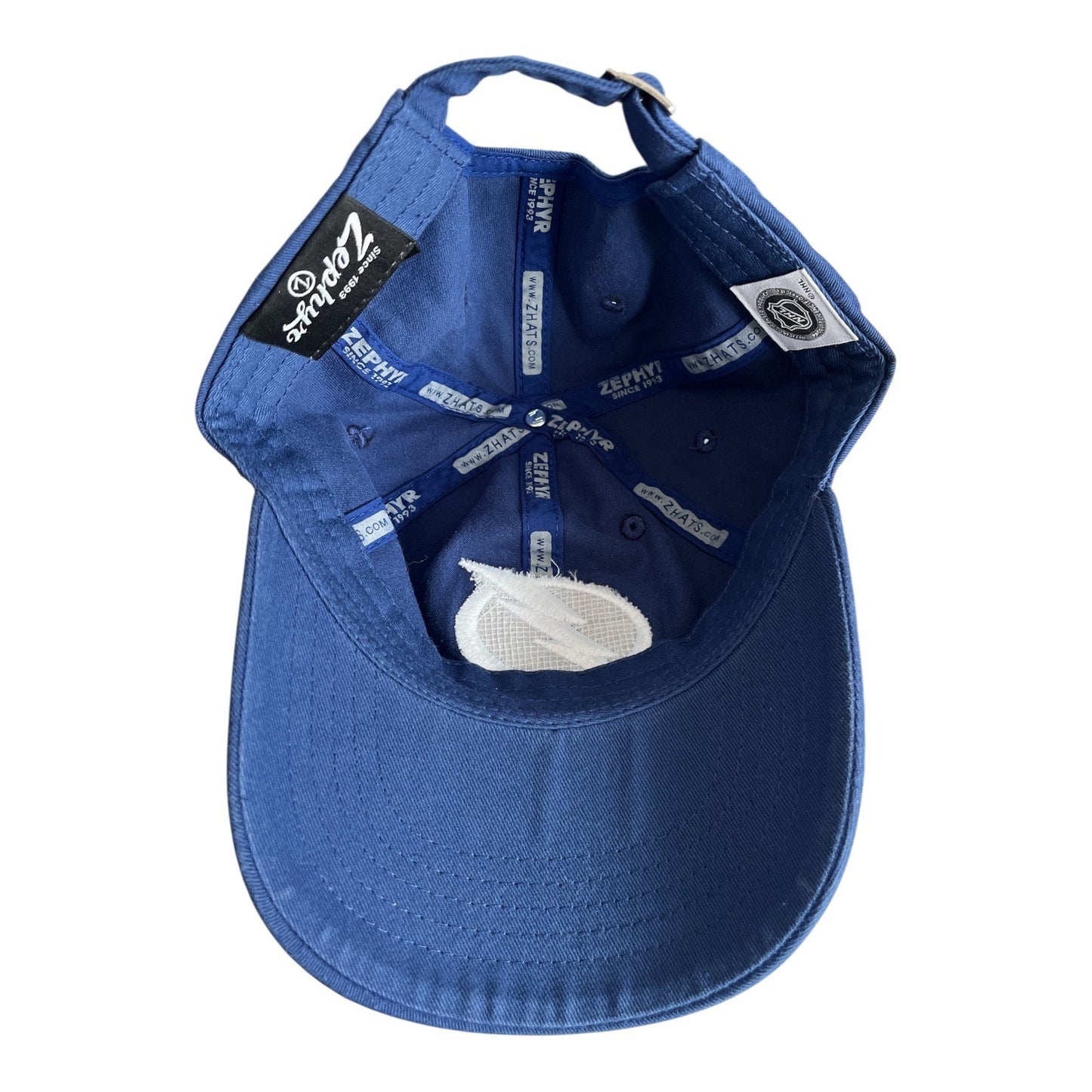 Tampa Bay Lightning Zephyr Adjustable Dad Hat NHL Embroidered Logo