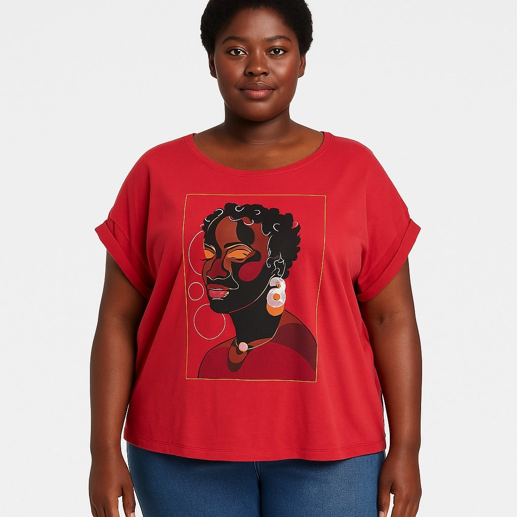 Target Black History Month Women’s Graphic T-Shirt Red XXL