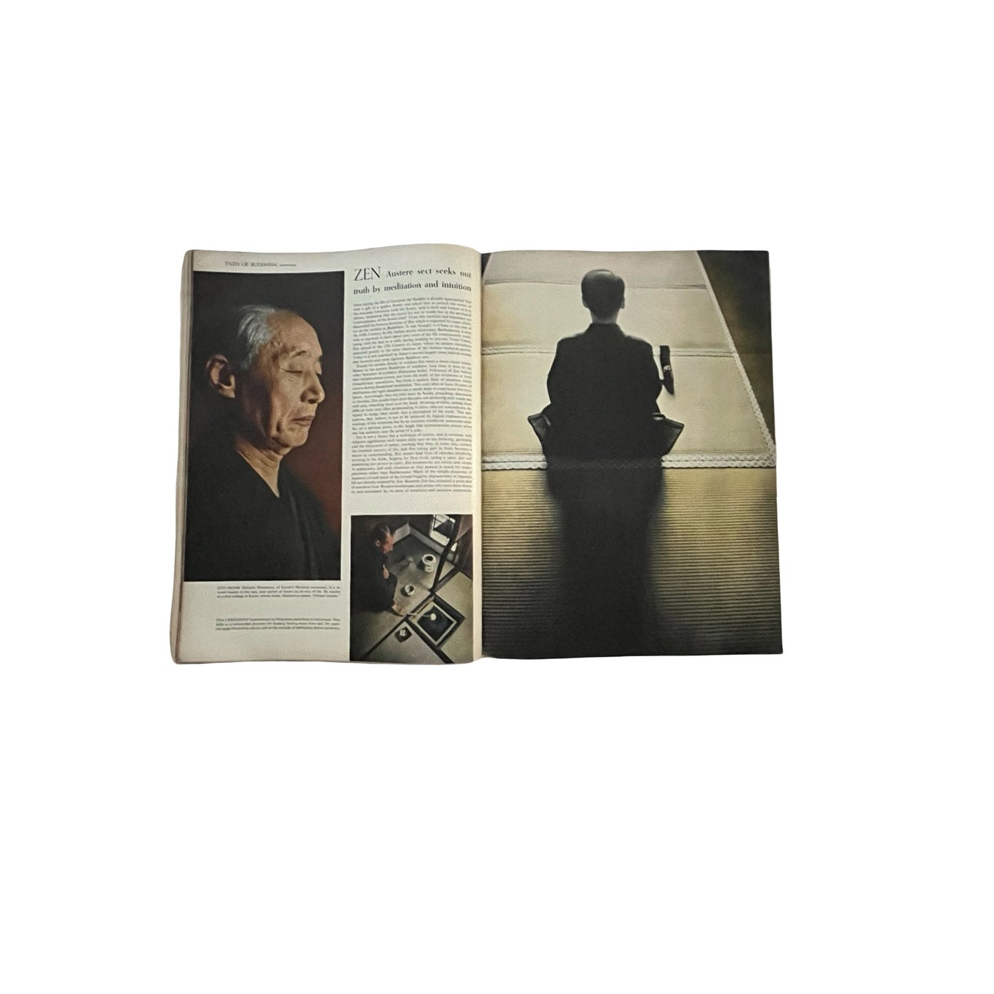 Vintage LIFE Magazine 1955 Buddhism & 1963 Greece Mid Century Ads Lot