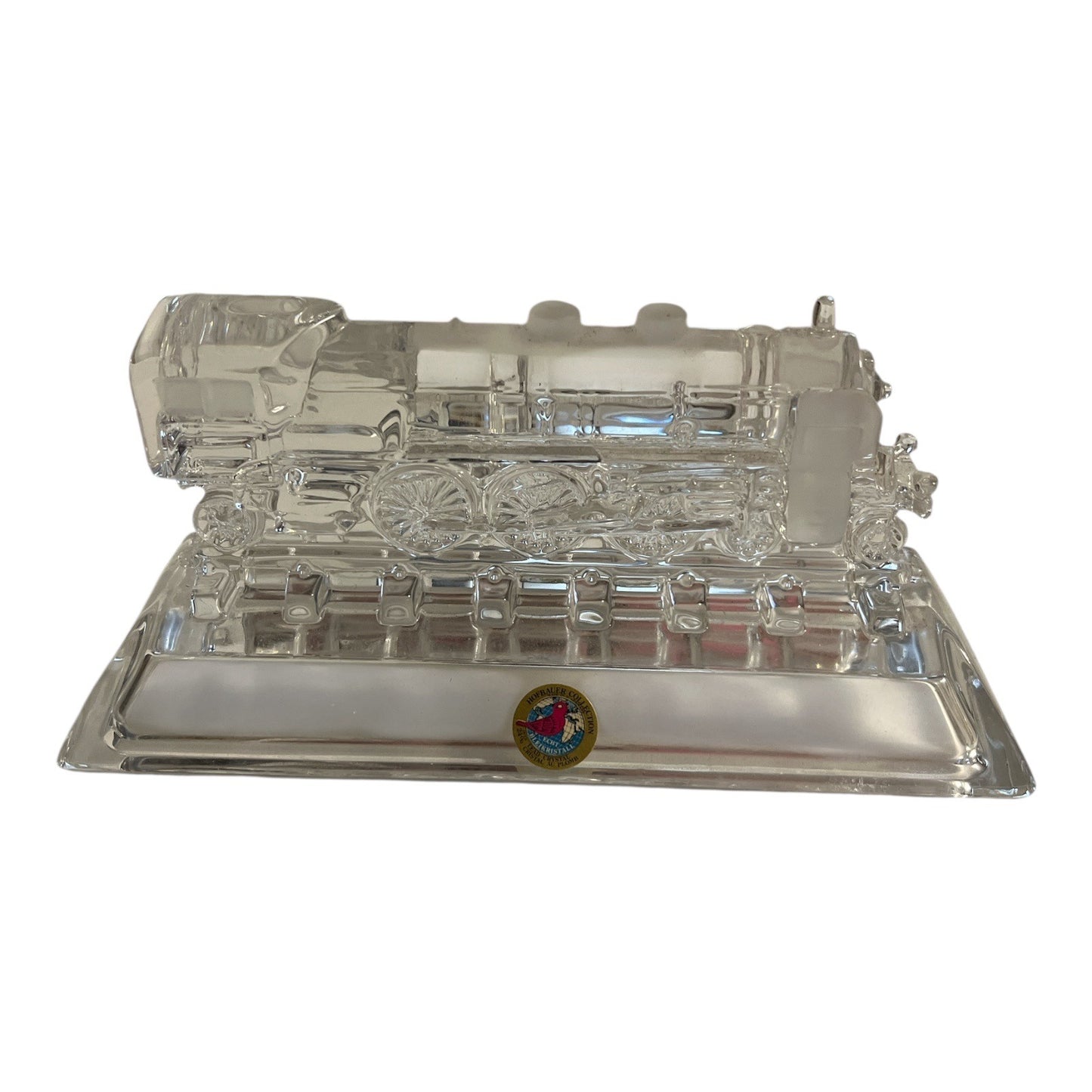 Hofbauer Collection Orient Express Crystal Train Engine – 24% Lead Crystal Germany – 1980s–1990s