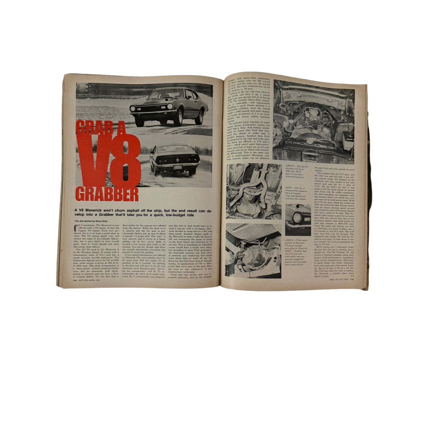 Hot Rod Magazine April 1971 Funny Car Issue Paul Newman Coke Ad Vintage Drag Racing