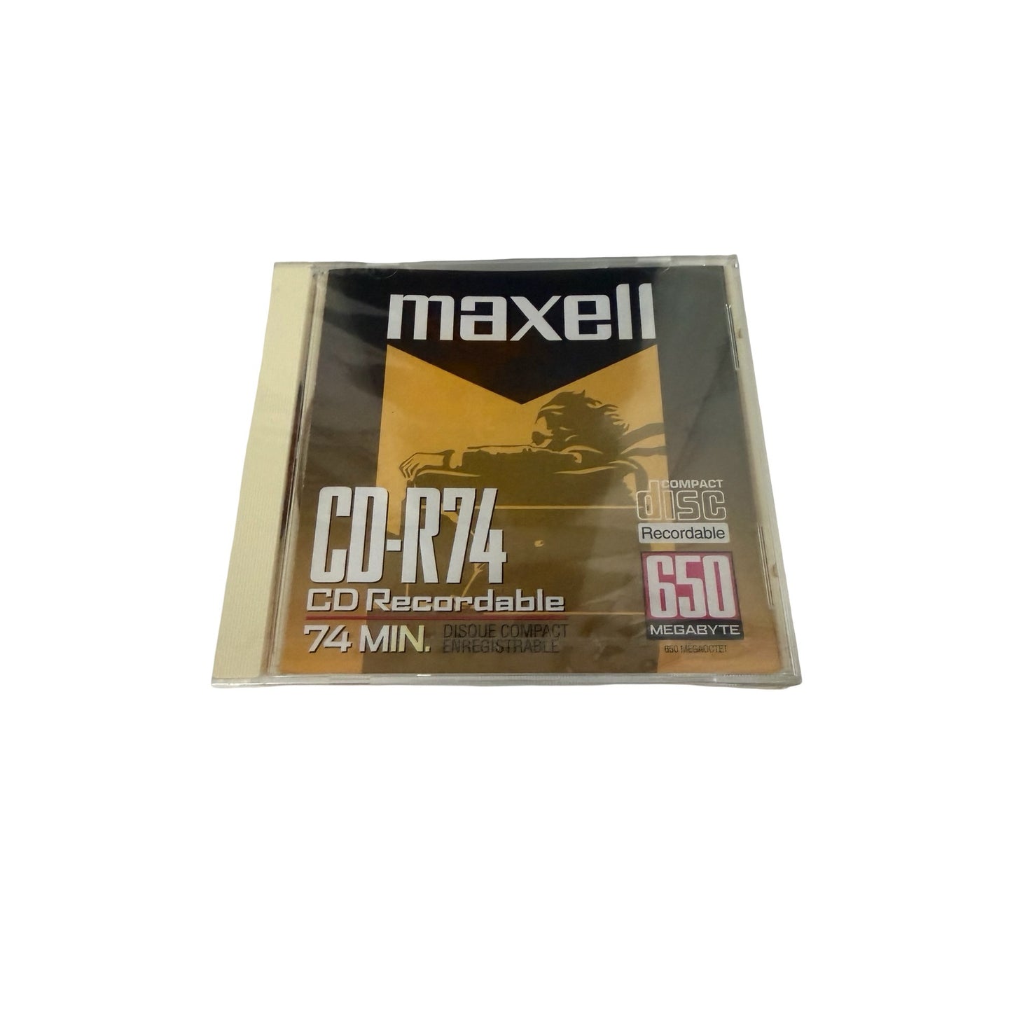 Maxell CD-R74 Recordable Compact Discs 3 Pack 650MB 74 Minute Made in Japan