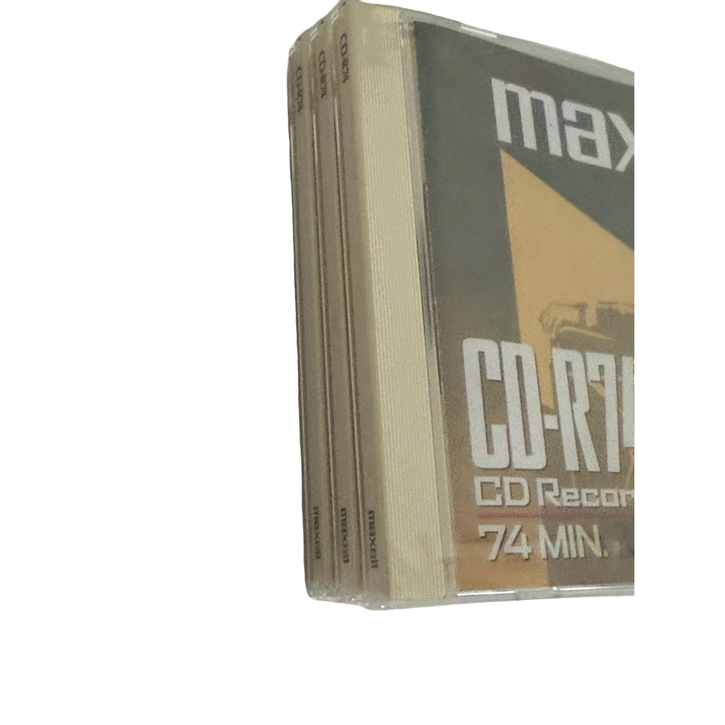 Maxell CD-R74 Recordable Compact Discs 3 Pack 650MB 74 Minute Made in Japan