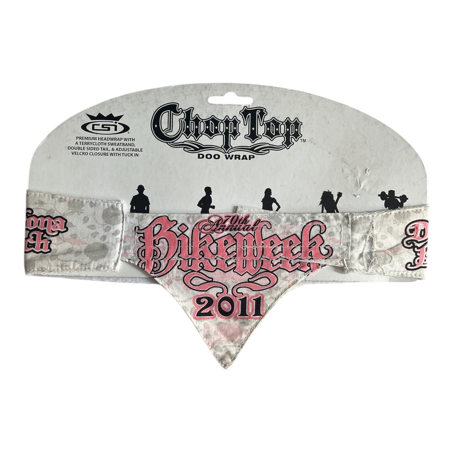 Chop Top Doo Wrap 70th Annual Bike Week 2011 Daytona Beach Headwrap