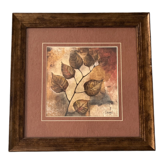 VTG Art in Motion Framed Botanical Leaf Print Metro Art Group Canada