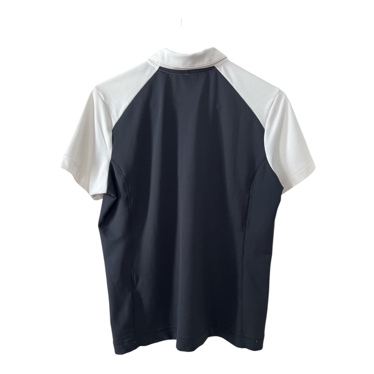 VTG Nike Golf Fit Dry Women’s M White and Black Short-Sleeve Polo Shirt