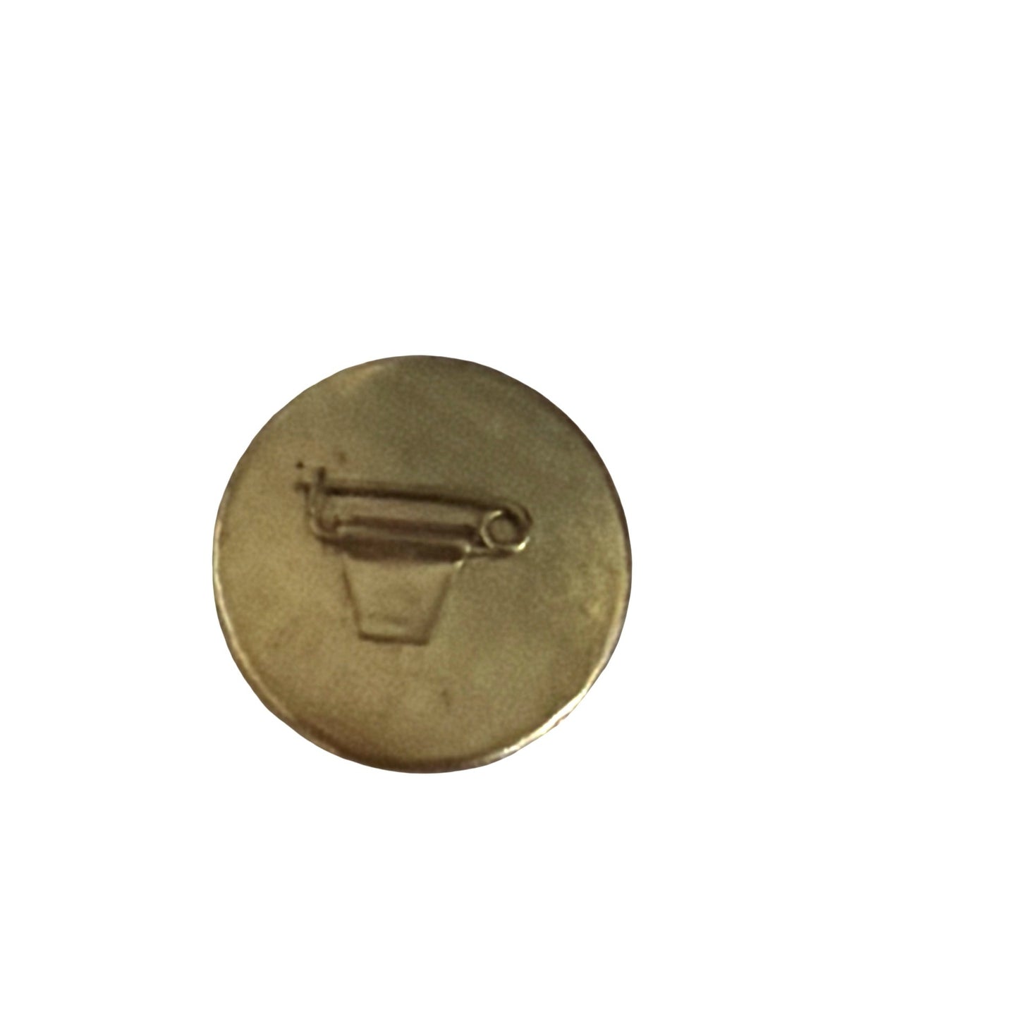 Vintage Teepee Pin Button Native American Tent Camp Badge Brooch