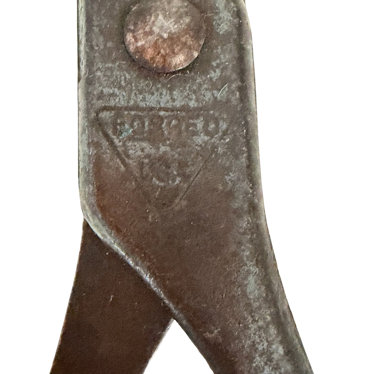 Vintage Forged USA Long Nose Flat Jaw Pliers 6.25 Inch American Made Steel Hand Tool
