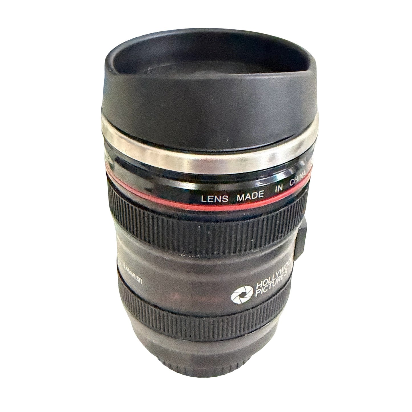 Hollywood Pictures Camera Lens Travel Mug 24-105mm Photography Novelty Cup