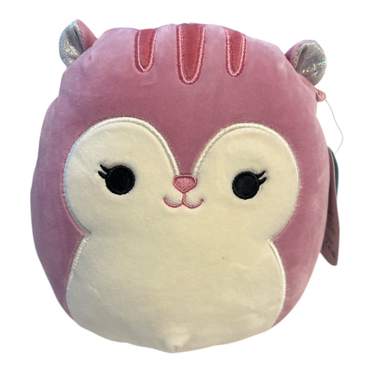 Squishmallows Allina Pink Squirrel Plush – 8" with Tags – 2023 Original Kellytoy