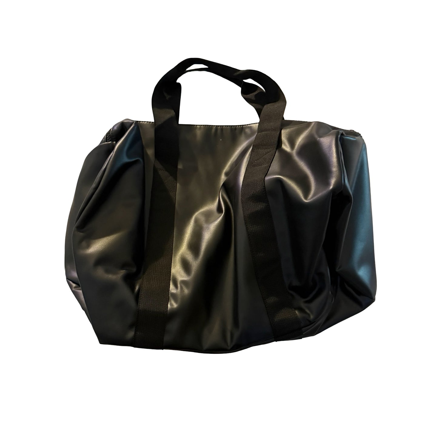 Diesel Fragrances Black Duffel Bag Promotional Travel Gym Tote Large Zip Carryall