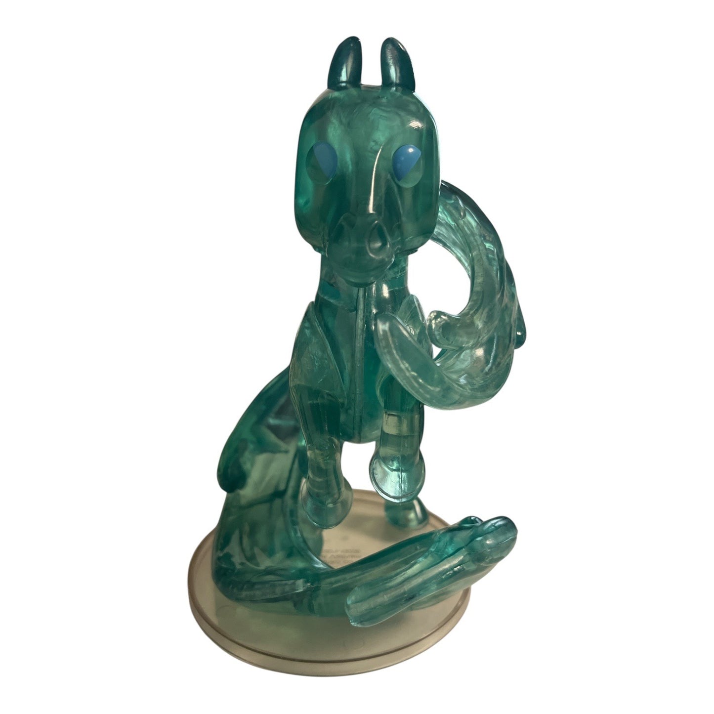 Disney Mulan Funko Pop Spirit Horse Translucent Teal Vinyl Figure 2019 Large