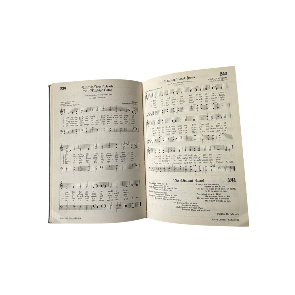 Vintage 1976 Hymns for the Family of God Paragon Hardcover Christian Hymnal Music