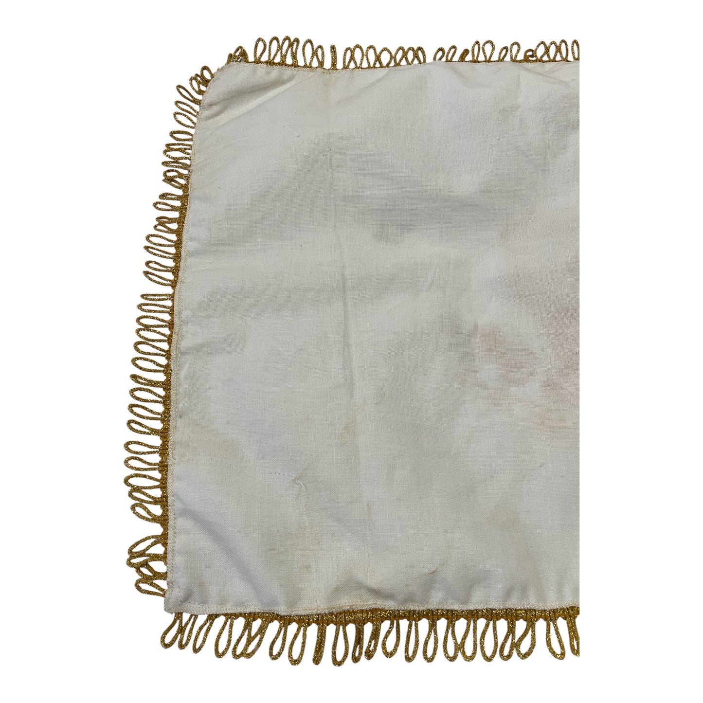 Mid-Century Vintage Embroidered Shabbat Challah Cover