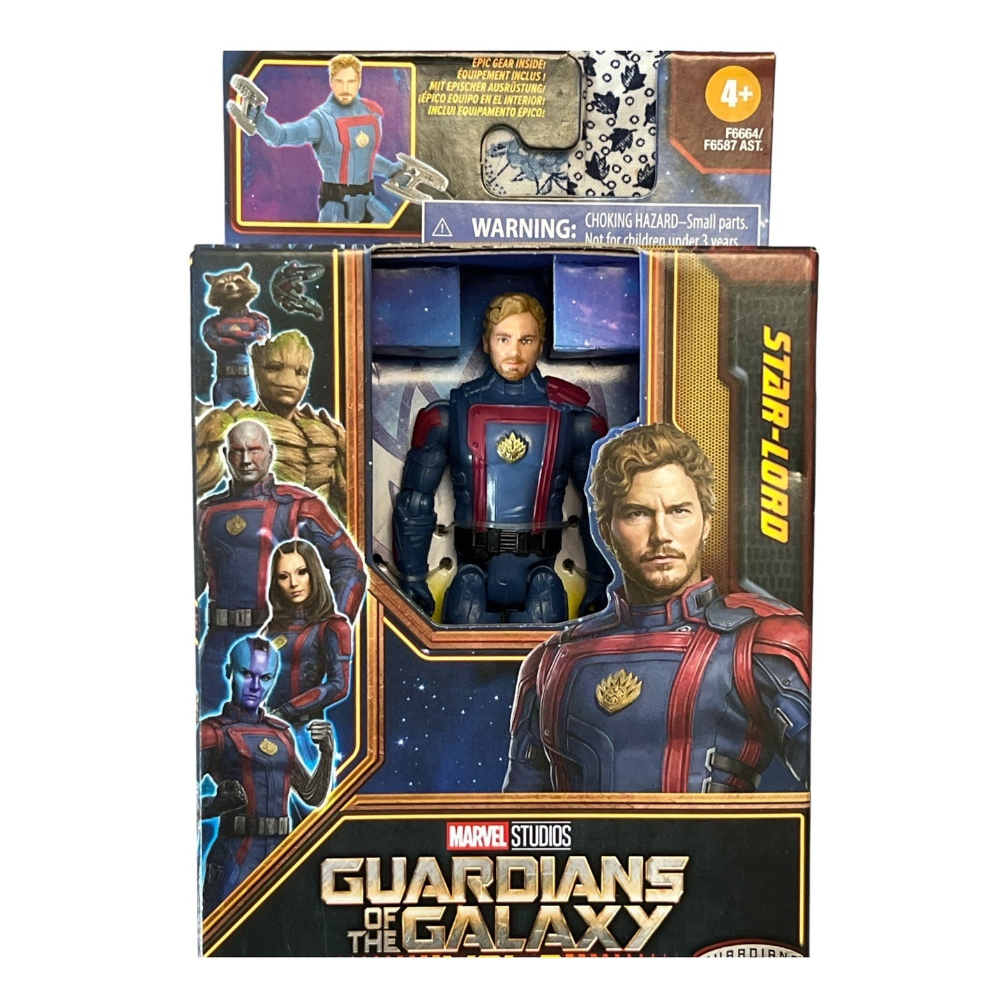 Guardians of the Galaxy Vol. 3 Epic Hero Series Action Figures Lot of 3 Star-Lord Mantis