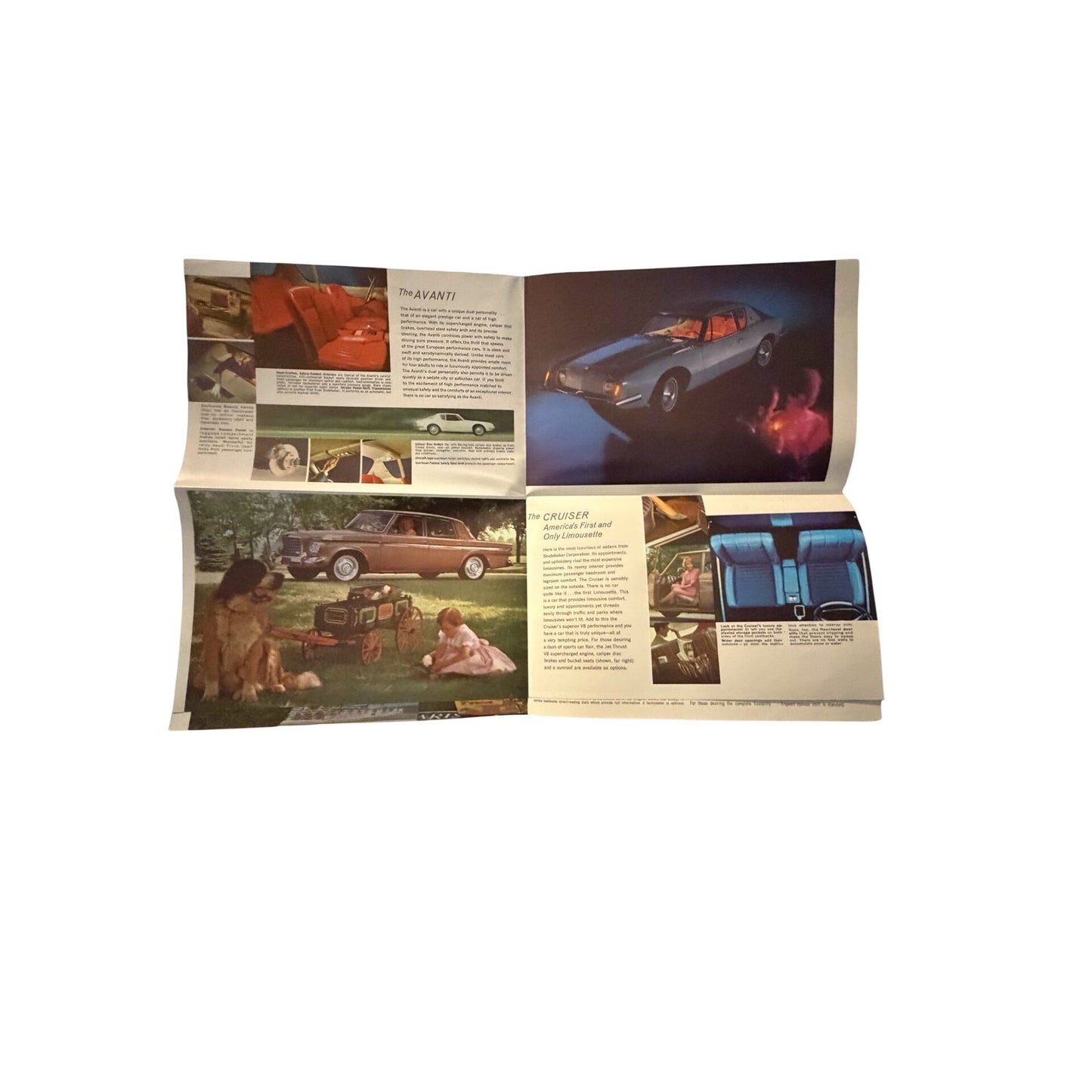 1963 Studebaker Full Line Sales Brochure Avanti Lark Cruiser Hawk Wagonaire Original